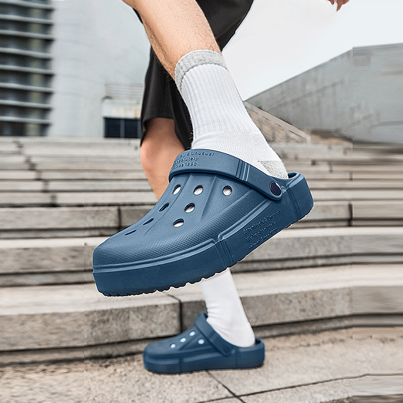 Dép đi trong nhà của nam giới CAMEL giày lỗ giày 2022 mới của nam giới mùa hè chống trượt ngón chân dép bên ngoài mang giày đi biển