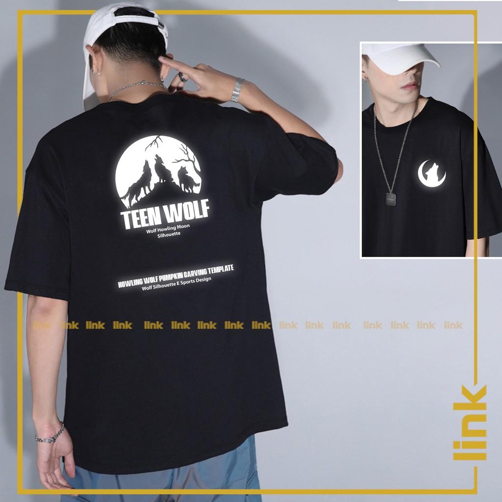 Áo phản quang bạc CHÓ SÓI sau cực chất UNISEX