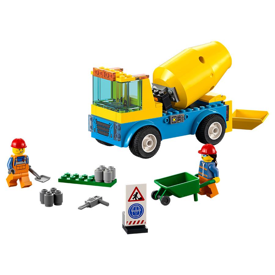 Đồ Chơi LEGO CITY Xe Trộn Xi Măng 60325