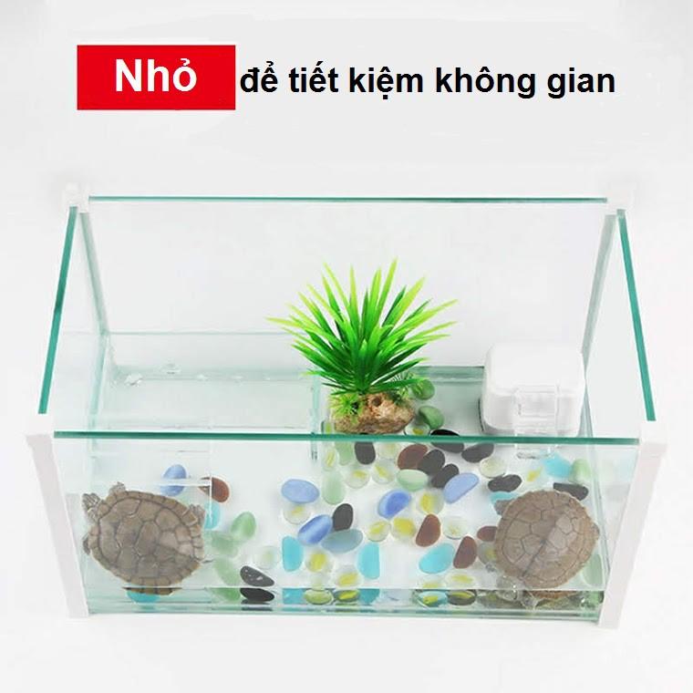 [hot sale]Bộ lọc nước thấp bể rùa 3 trong 1