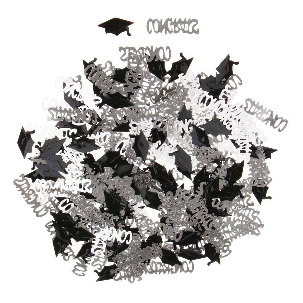 Sprinkles Congrats Grad Cap Scatter Table Confetti School Graduation Decor