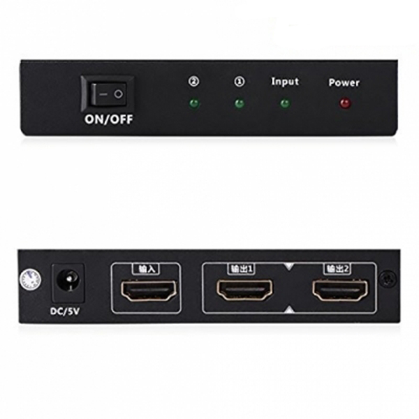 Bộ Chia HDMI Từ 1 Ra 2 Cổng Ugreen 40201 - Hàng Nhập Khẩu