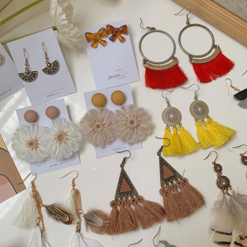 Bông tai Khuyên tai biển , du lịch , Bông tai Boho