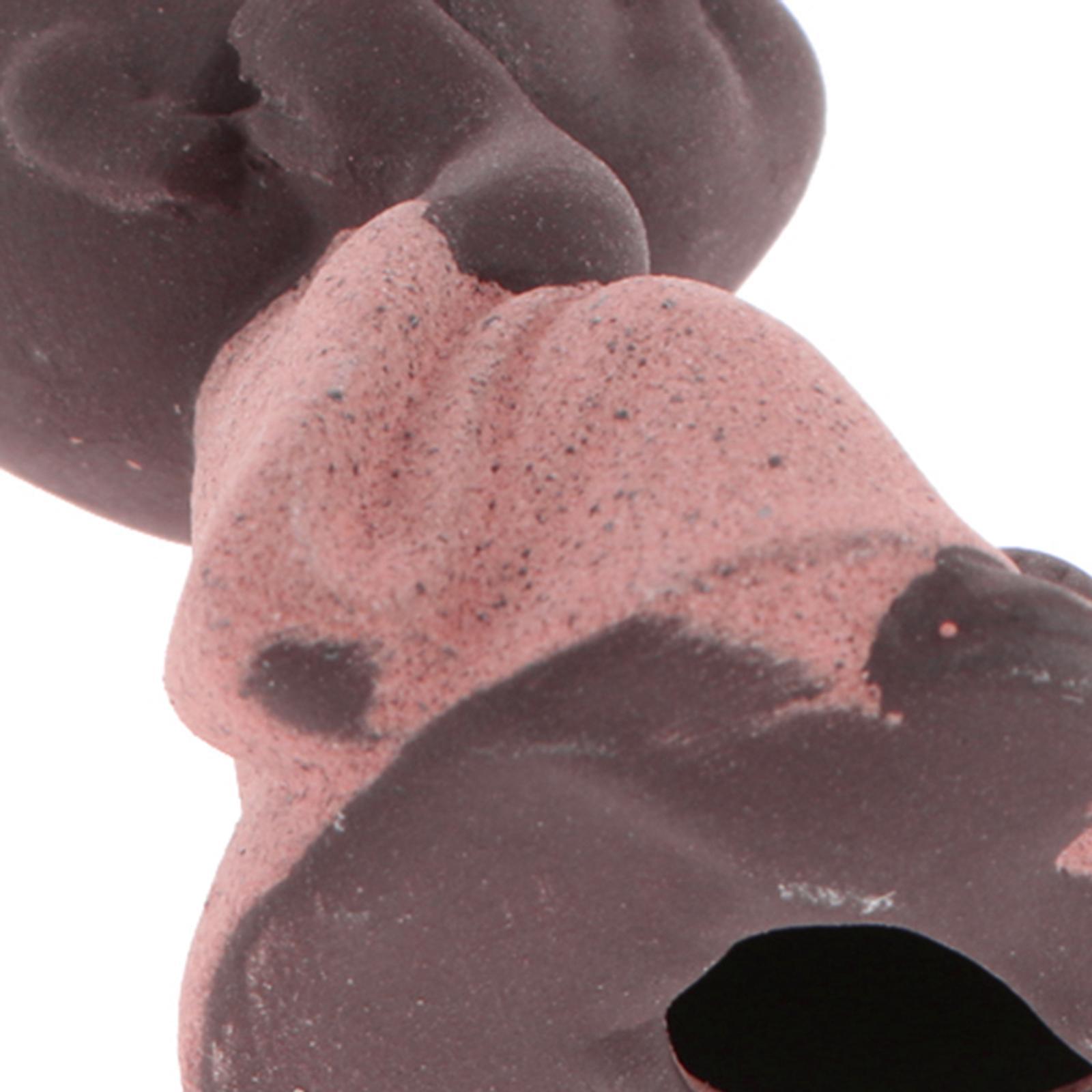 Ceramic Small Buddha Statue Monk Figurine Decorative Ornaments