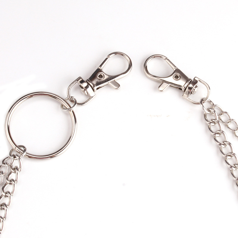 Xích đeo quần 2 lớp xích chain trái tim