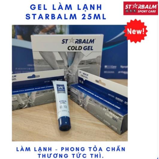 Gel lạnh giảm đau Starbalm, dùng trong và sau khi chơi thể thao loại 25ml