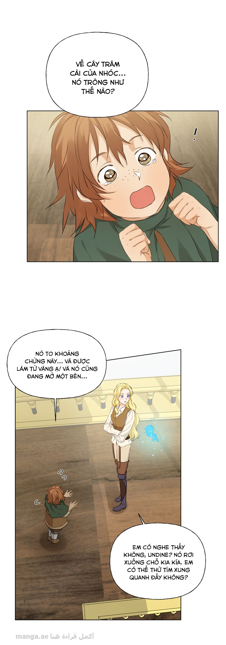 triệu hồi sư với mái tóc màu hoàng kim chapter 88 13