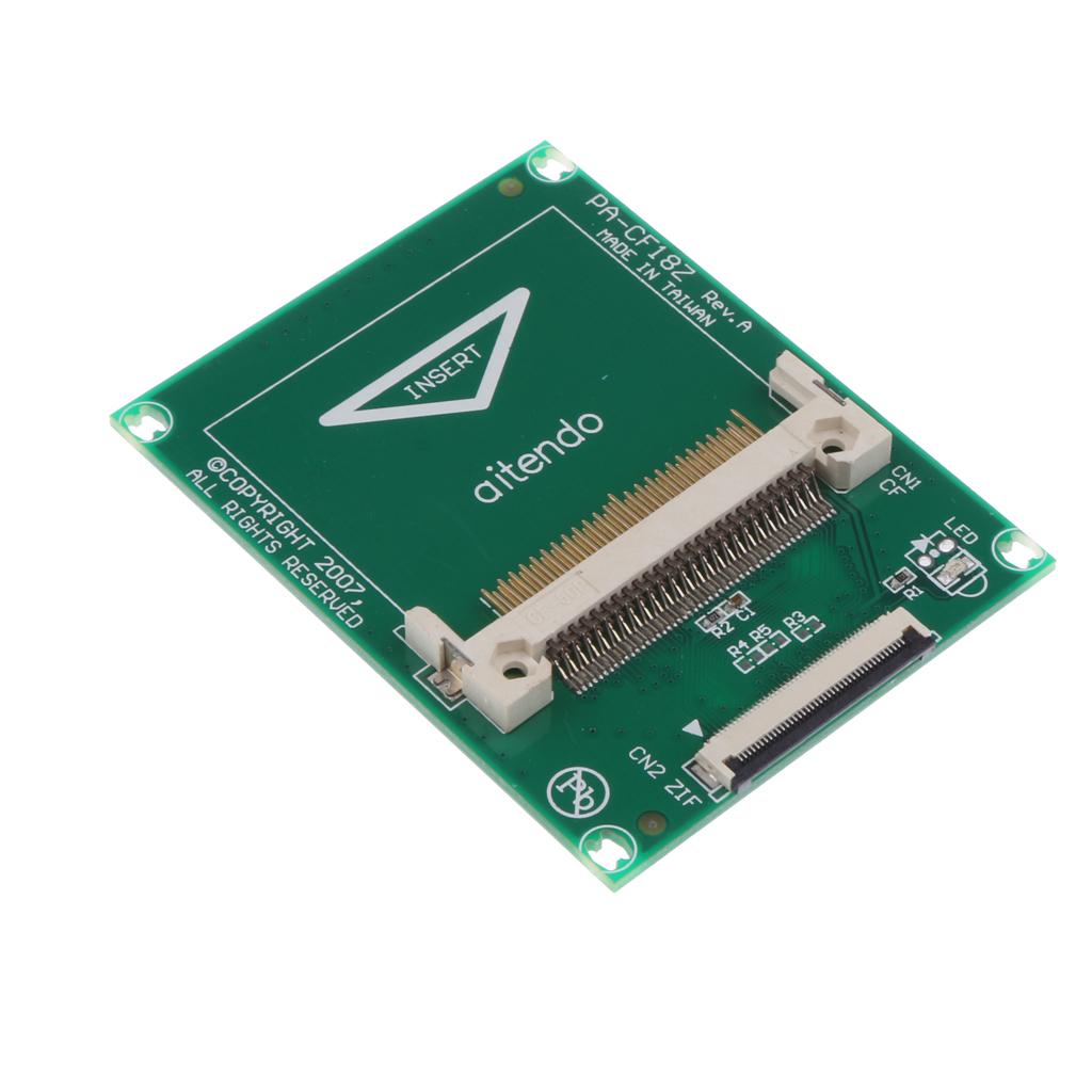 CF Compact Flash Card To 1.8" ZIF/CE HDD Adapter For Laptop/Game Console