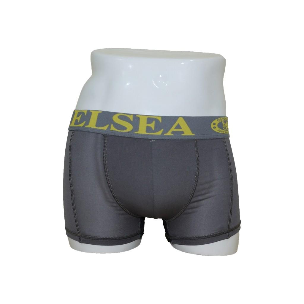 Combo 3 quần boxer nam random màu với chất liệu Thun Cotton, có khả năng thấm hút mồ hôi tốt, an toàn cho da.
