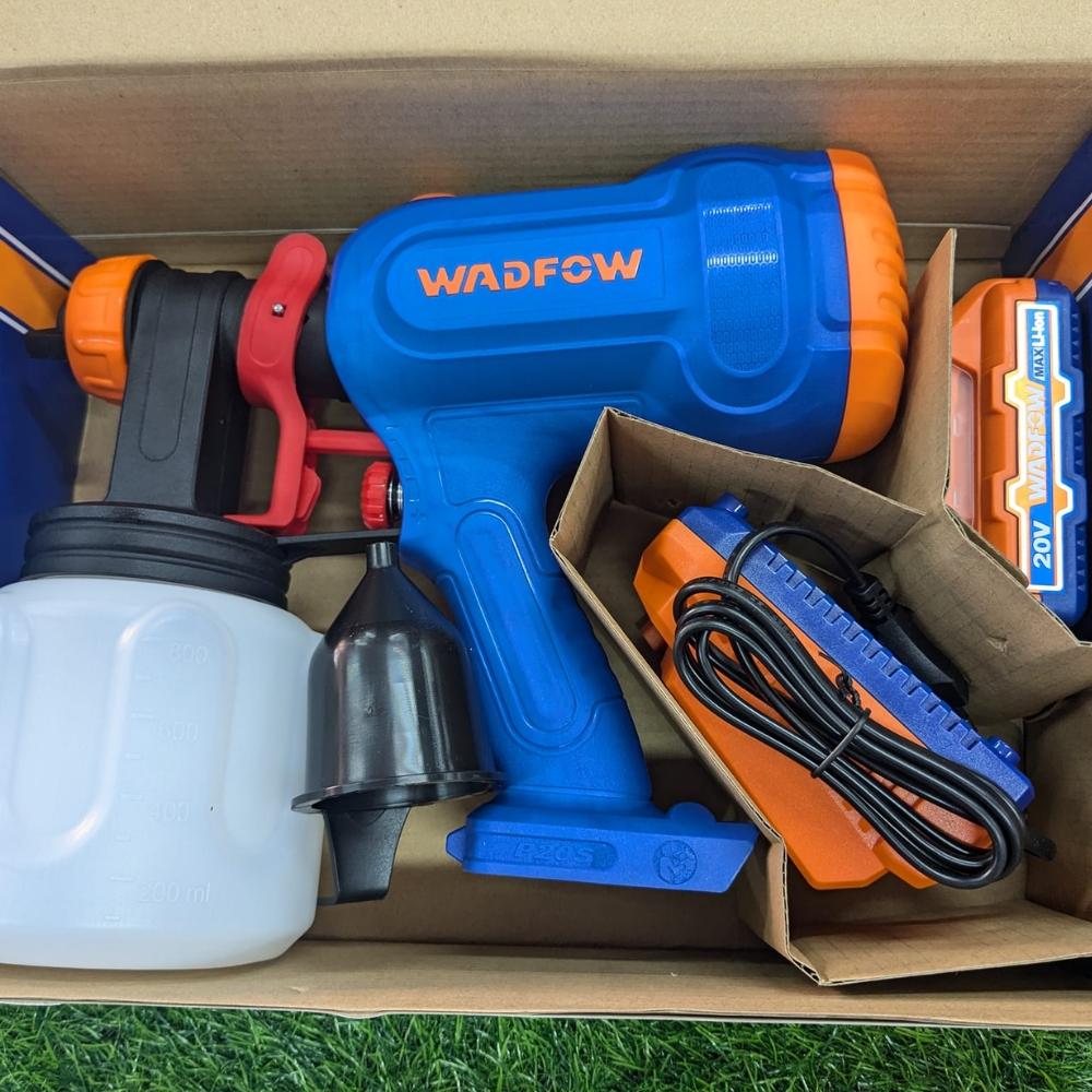MÁY PHUN SƠN DÙNG PIN 20V WADFOW WSU30662 - HÀNG CHÍNH HÃNG