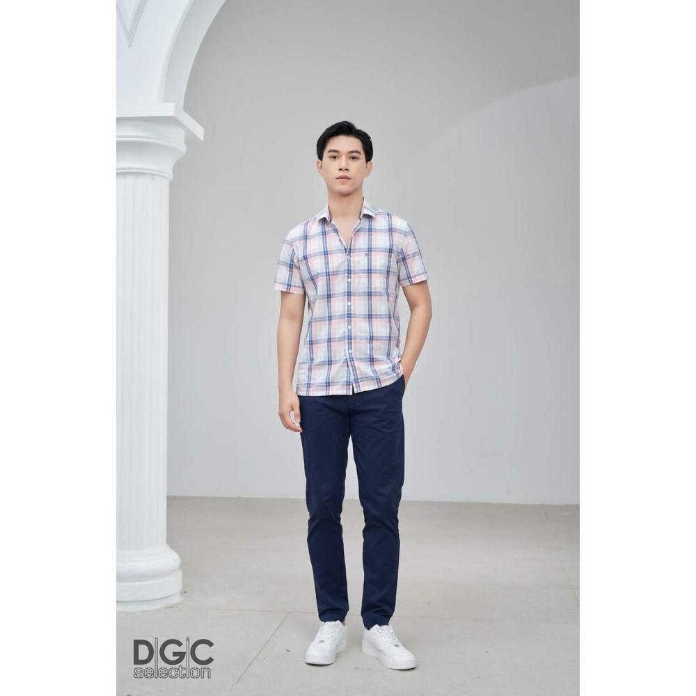 Áo sơ mi ngắn tay SMART CASUAL DGC selection - SASNCB42M-S