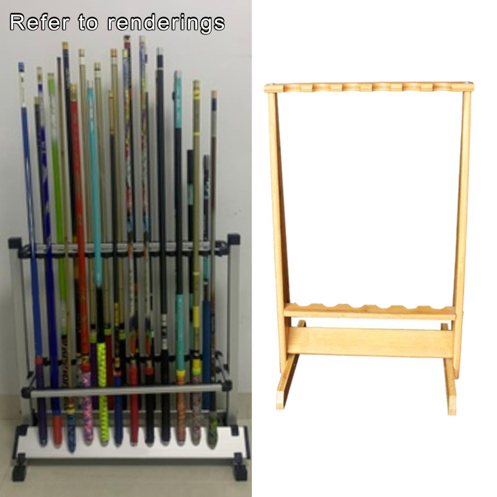 Fishing Rod Storage Rack Storage Tool  Stand Organizer for