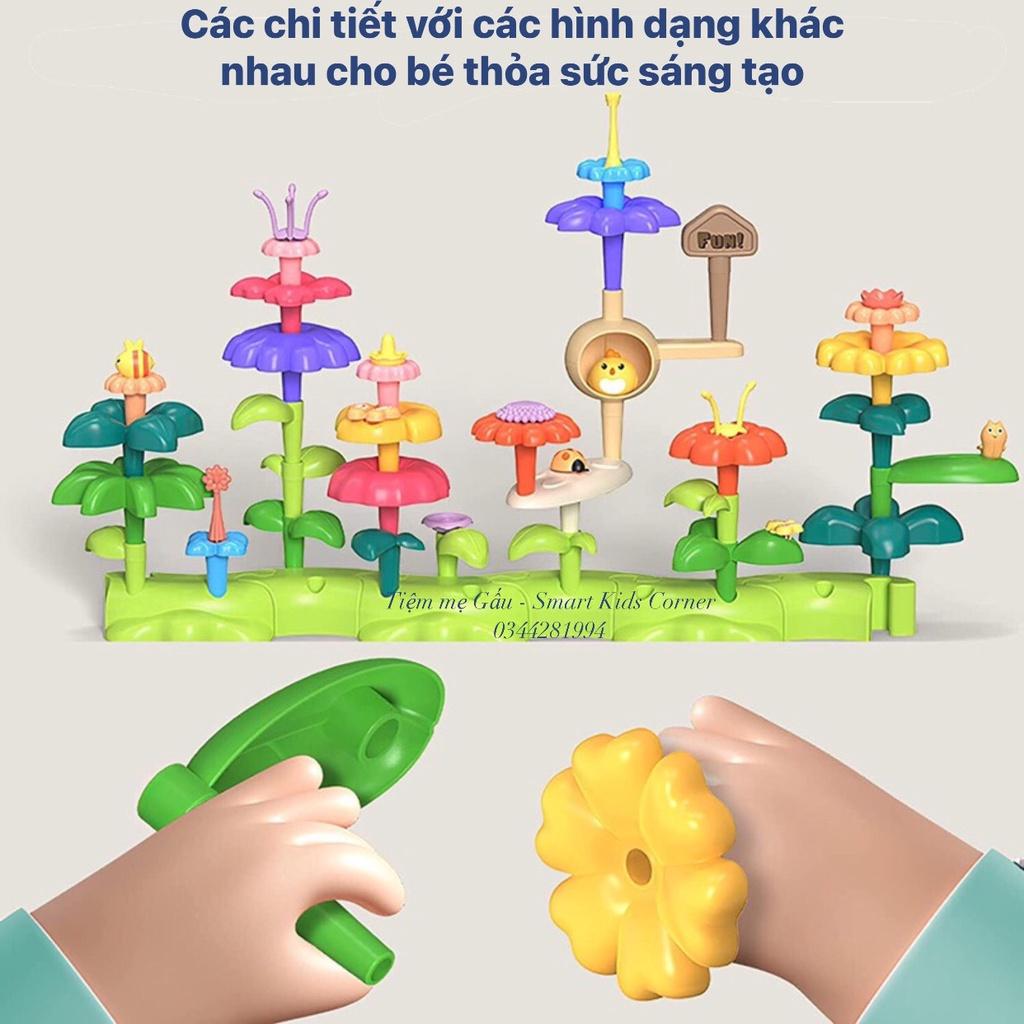ĐỒ CHƠI DIY LẮP GHÉP KHU VƯỜN CỔ TÍCH FLOWER GARDEN BUILDING TOY SET GIÚP BÉ PHÁT TRIỂN TƯ DUY