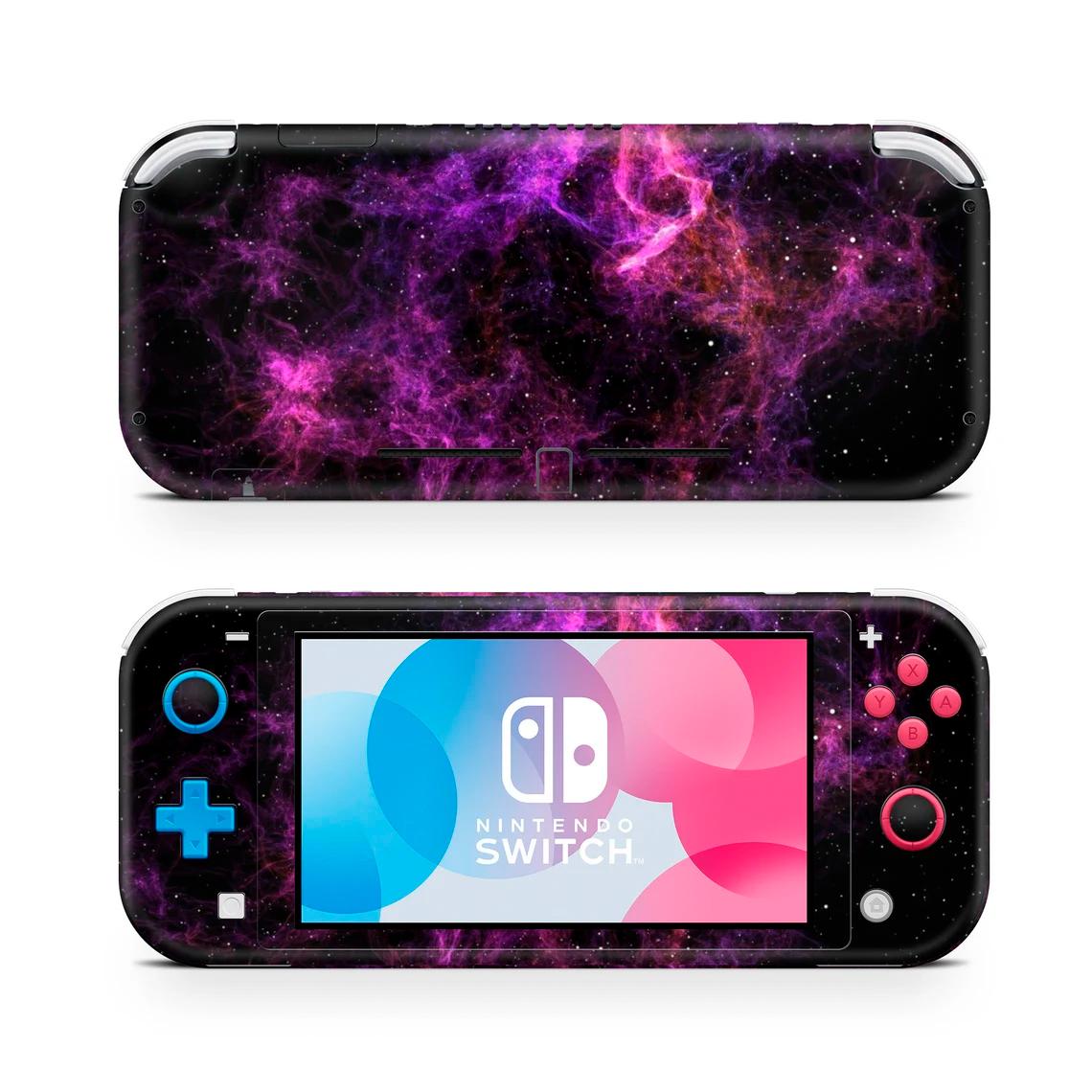 Skin decal dán Nintendo Switch Lite mẫu Không gian (dễ dán, đã cắt sẵn)