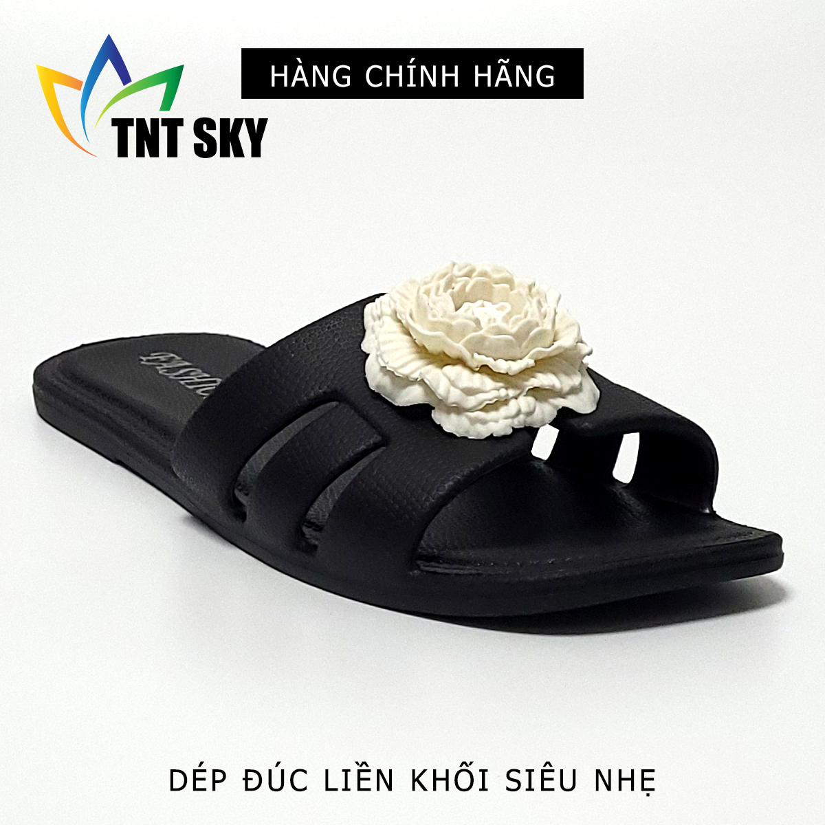 Dép Nữ Quai Ngang Đúc Liền Khối Siêu Nhẹ - Hàng Chính Hãng - TK520