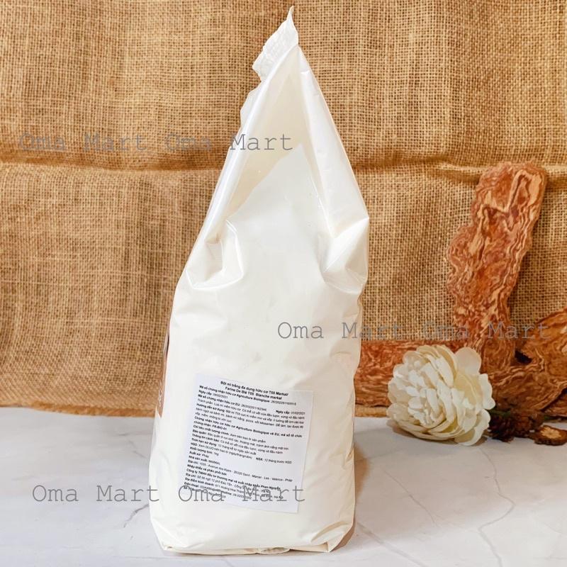 Bột mì đa dụng hữu cơ T55 Markal 1kg