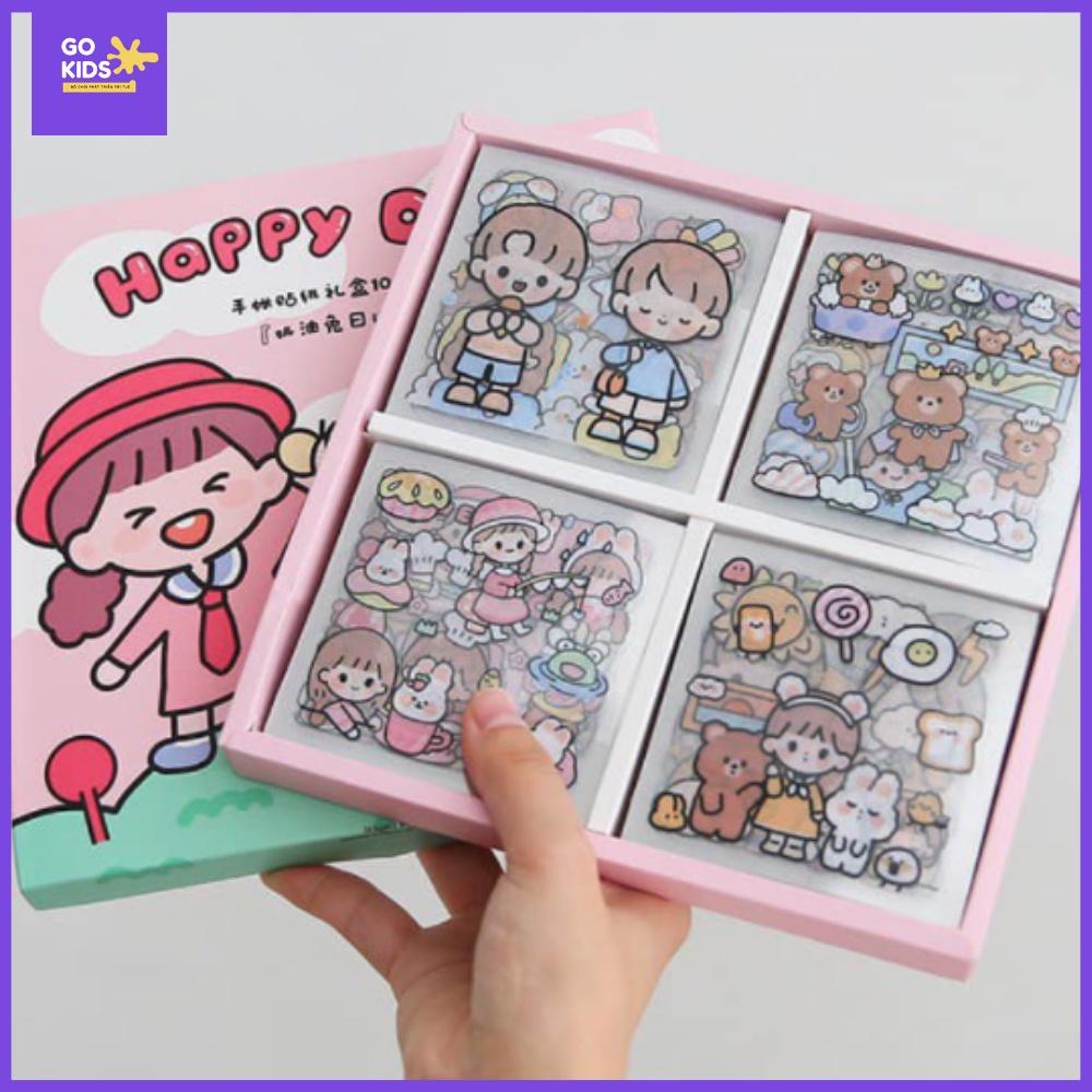 1000 Miếng dán sticker HÃNG TELADO cho bé yêu trang trí