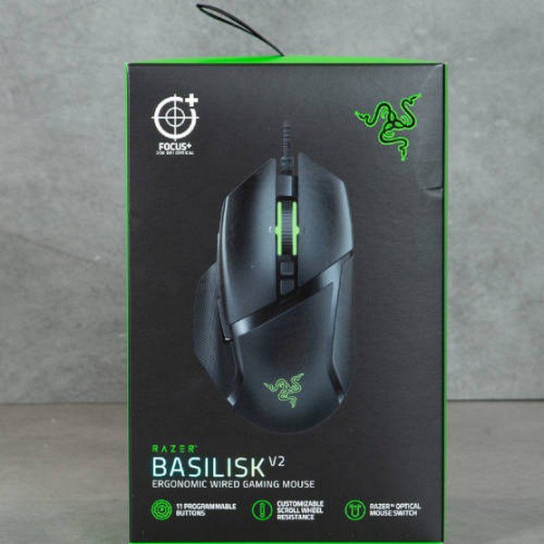 Chuột Razer Basilisk V2-Wired Ergonomic_RZ01-03160100-R3M1-HÀNG CHÍNH HÃNG
