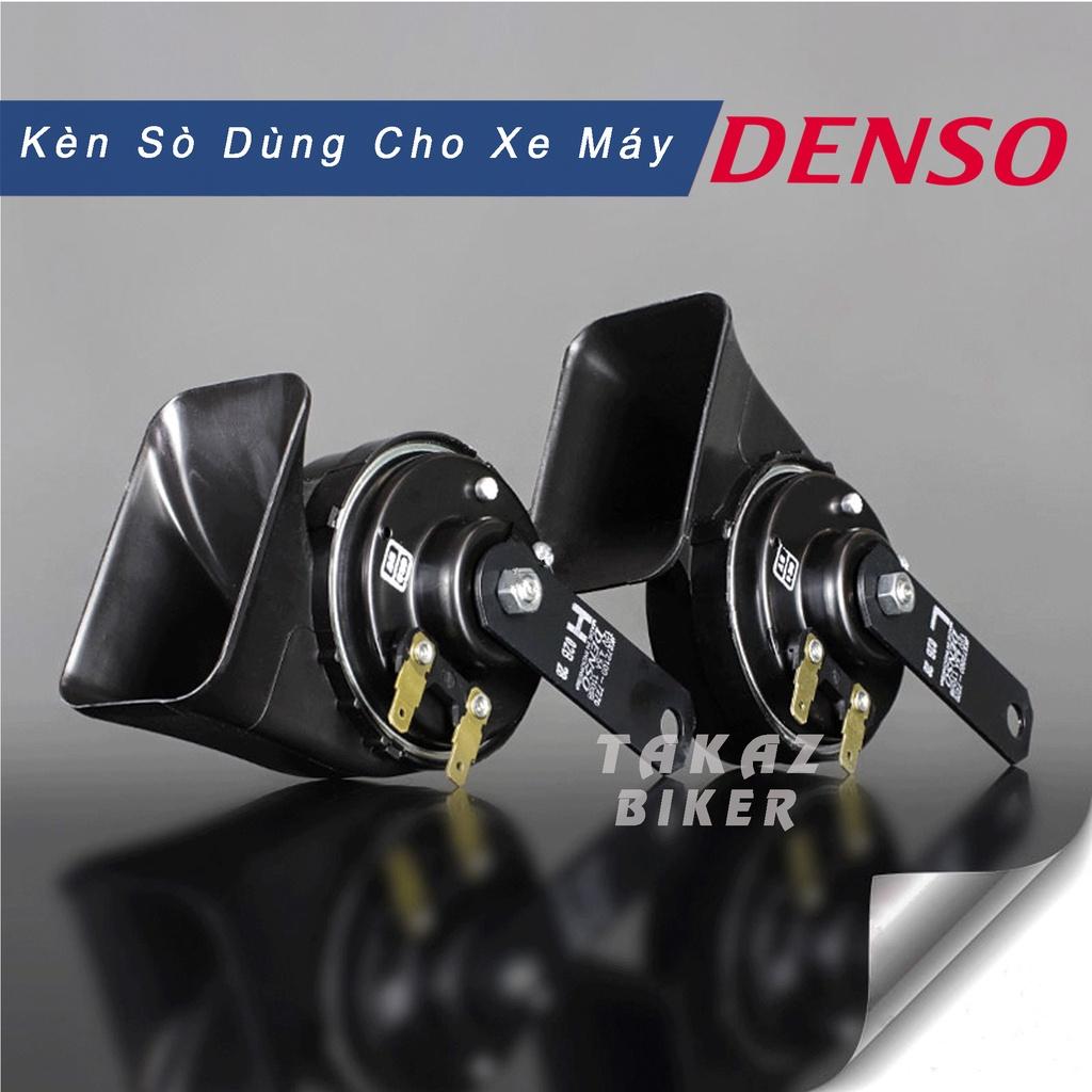 Cặp kèn Sò Denso 12V độ cho xe máy thích hợp nhiều loại xe máy