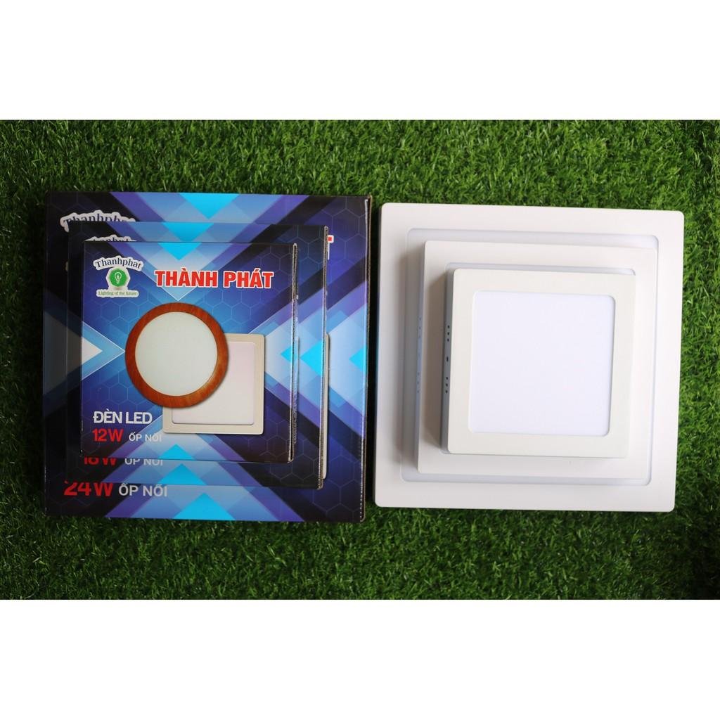 Đèn Ốp Nổi Vuông 24W Thành Phát
