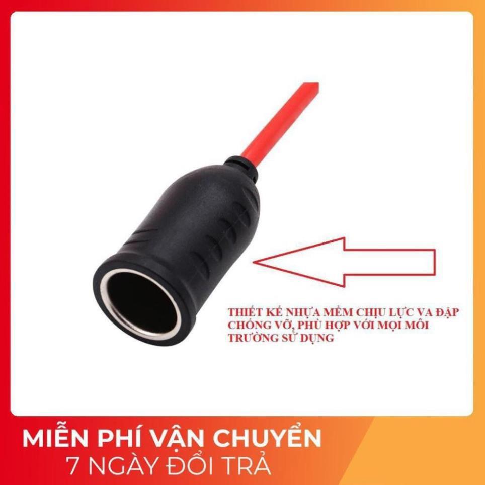 Dây Cáp Nối Dài Tẩu Sạc Lõi Đồng Cho Xe Hơi Ô tô 12V 24V