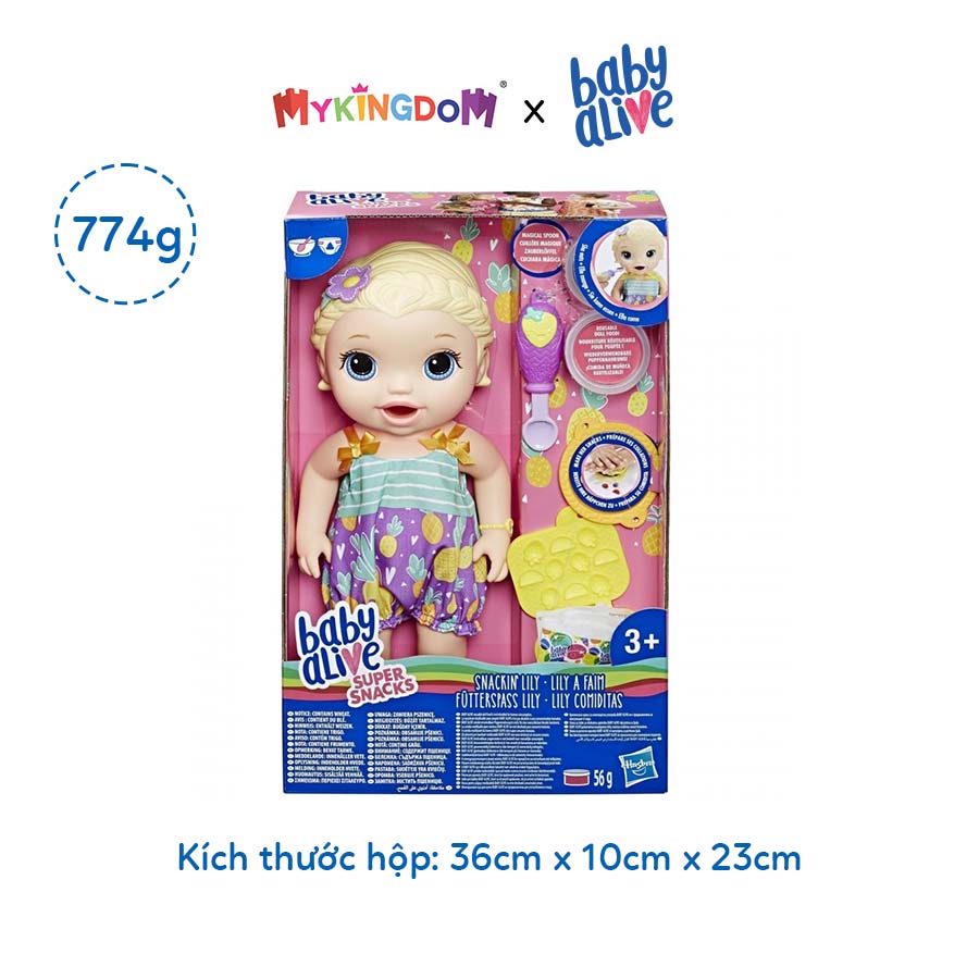 Bé Lily Tập Ăn Dặm Baby Alive E5841