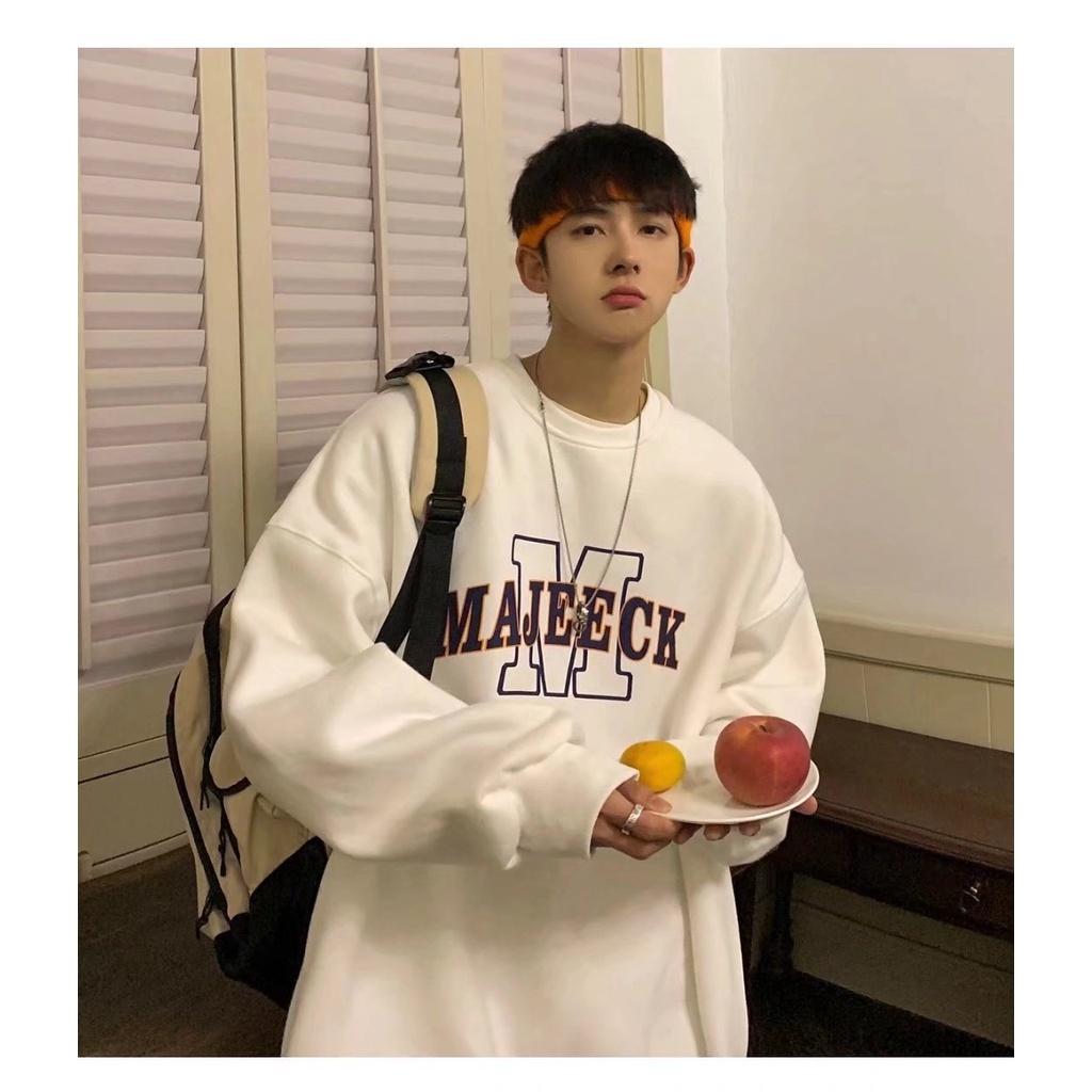 Áo Sweater Nỉ Bông Love Wins Thu Đông Ulzzang hiphop In Unisex Form Rộng