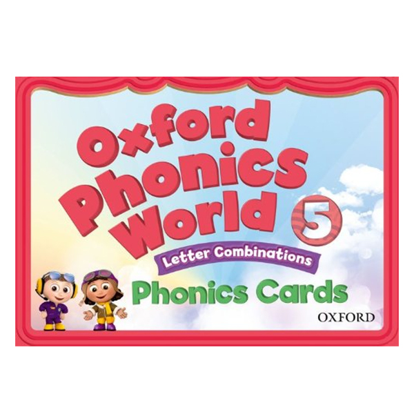 [Hàng thanh lý miễn đổi trả] Oxford Phonics World Level 5 Phonics Cards