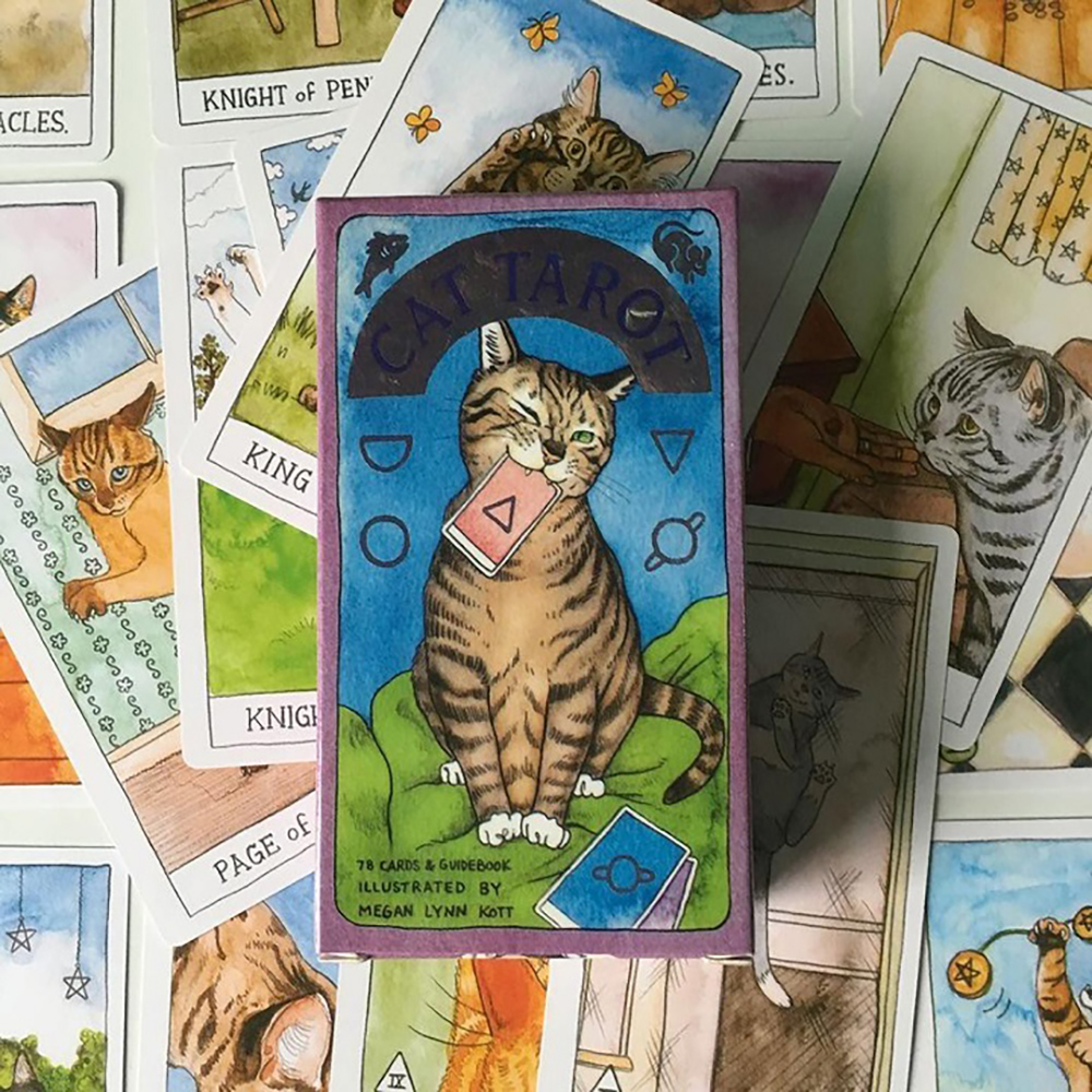 Bài Tarot Cat Tarot Đá Thanh Tẩy