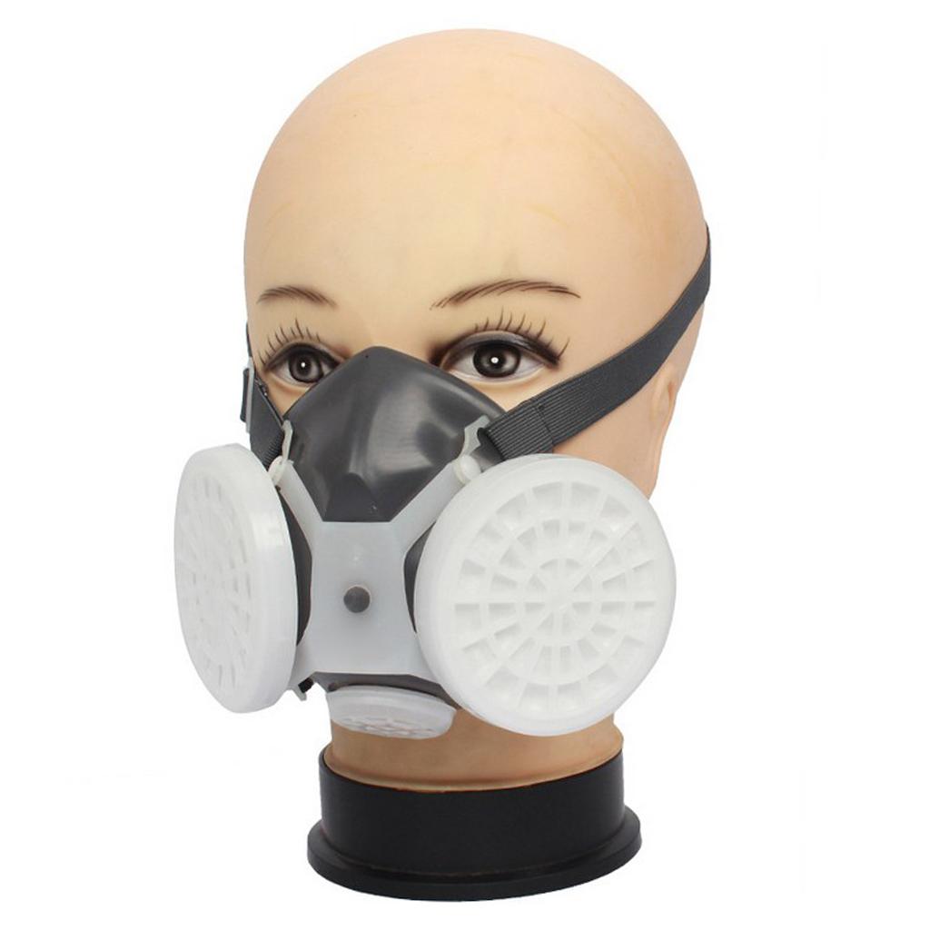 Facepiece Respirator Half Face Painting Spraying Gas Mask with Filter