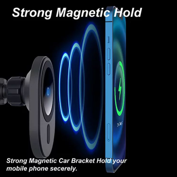 Giá Đỡ Sạc Không Dây  Infinite.BOOST MagDrive 15W Wireless Car Bracket Dành cho xe hơi (ô tô)- Hàng Chính hãng