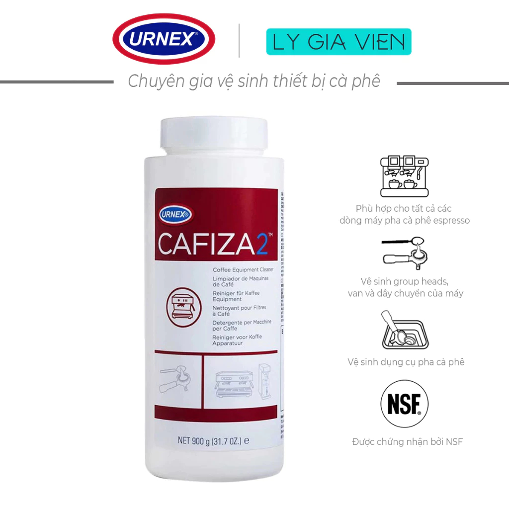 Hình ảnh Bột Vệ Sinh Máy Pha Cà Phê Urnex Cafiza 2 Espresso Machine Cleaning Powder 900gram - Mã 12-C26-900