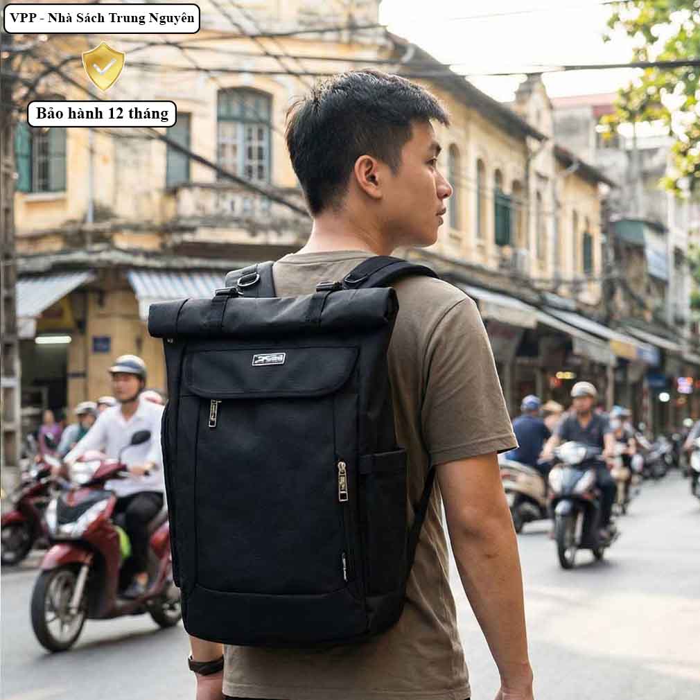 Balo du lịch chống nước Xbags DarkBear XB1202 balo laptop cao cấp đa năng thời trang bền đẹp