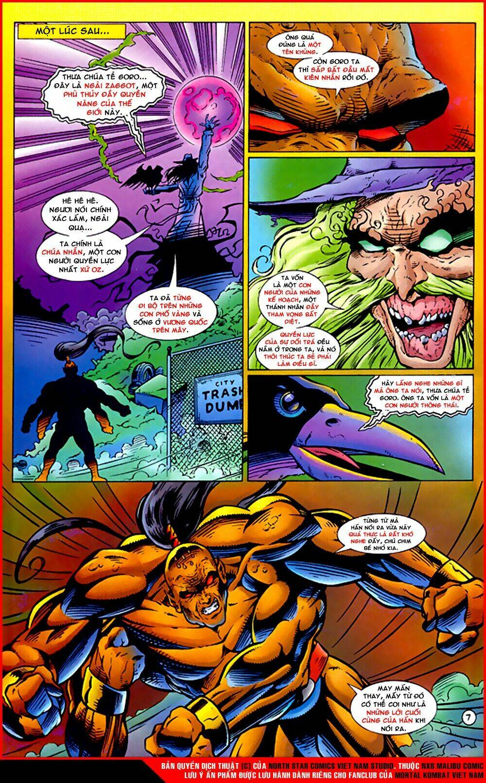 mortal kombat malibu comic chapter 1 7