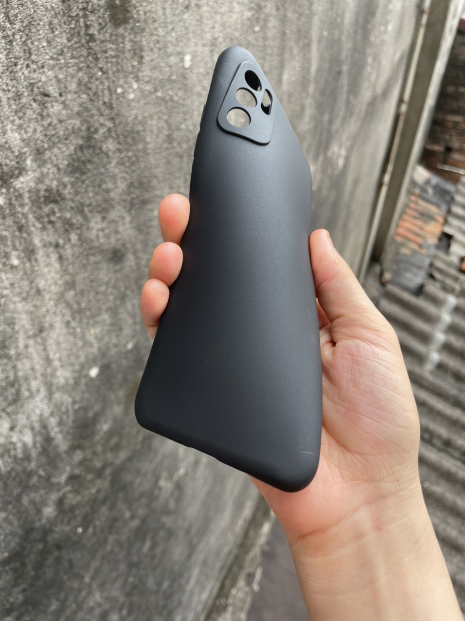 Ốp lưng dẻo đen cho Xiaomi Redmi Note 10 5G
