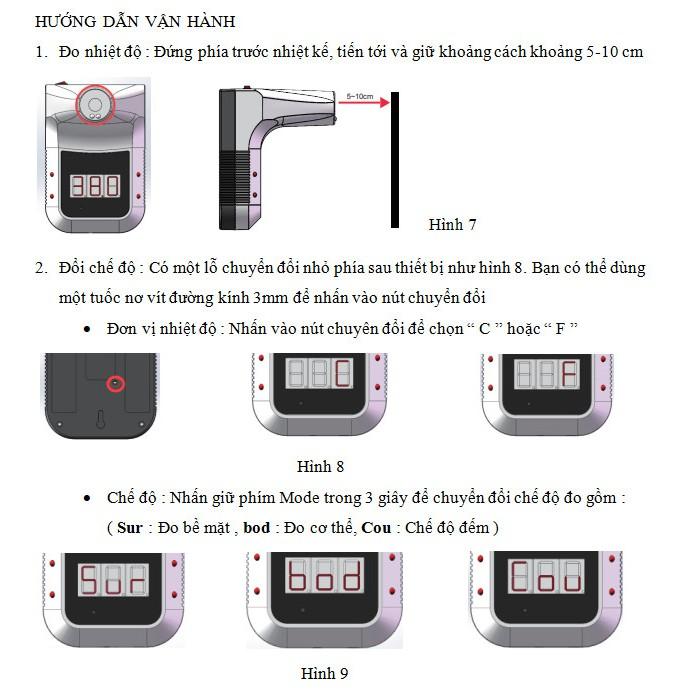 Máy đo nhiệt độ Thân Nhiệt treo tường tự động K3