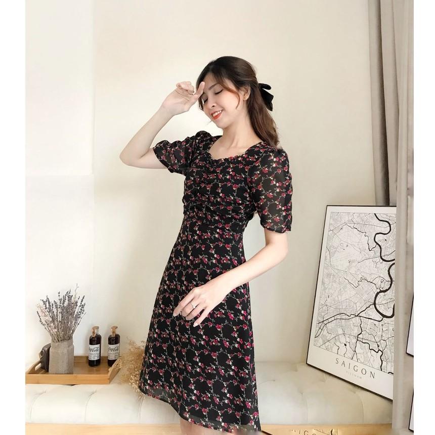 Đầm Voan Chloe Black