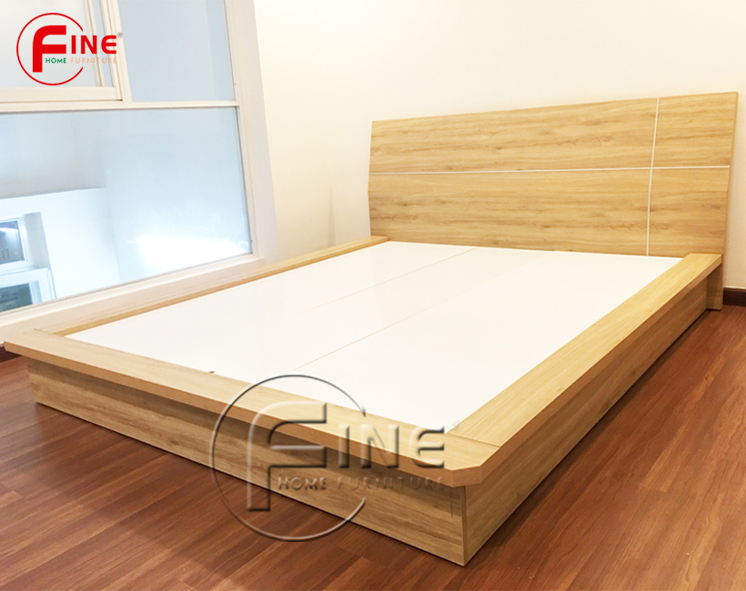 Giường Kiểu Nhật FINE FG055 (180cm x 200cm) Phong cách hiện đại sang trọng