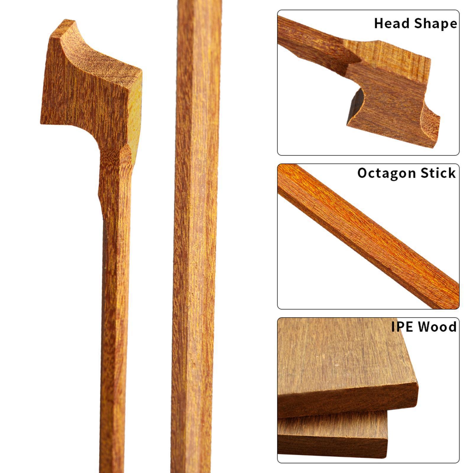 Unfinished Violin Bow Durable Well Balanced Beginner Professional Violin Player