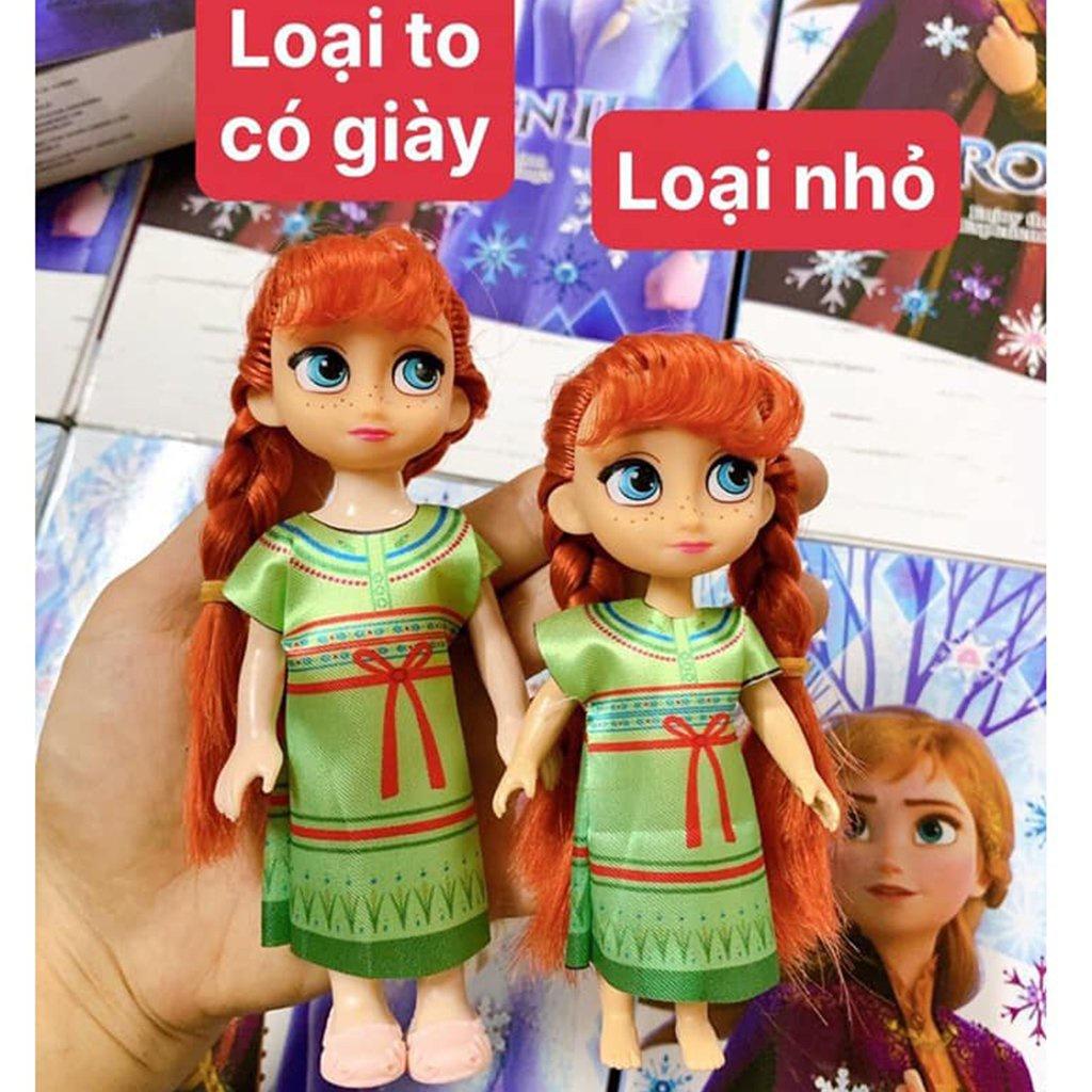 Set 6 búp bê Frozen có giày cỡ lớn