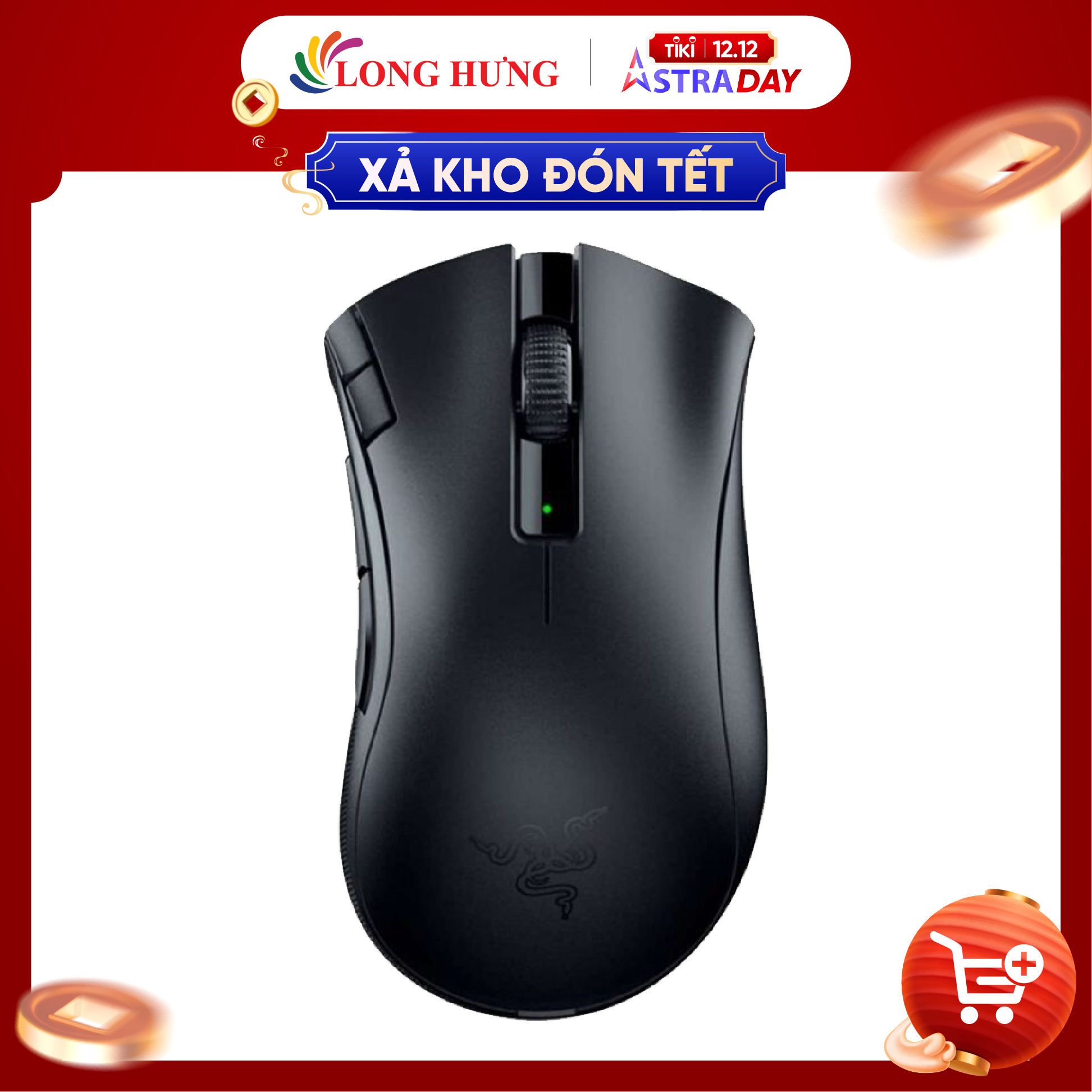 Chuột không dây Gaming Razer DeathAdder V2 X HyperSpeed RZ01-04130100-R3A1 - Hàng chính hãng