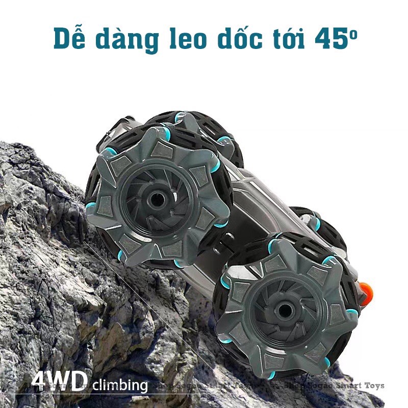 Xe Ô TÔ điều khiển từ xa Stunt Car 360 độ