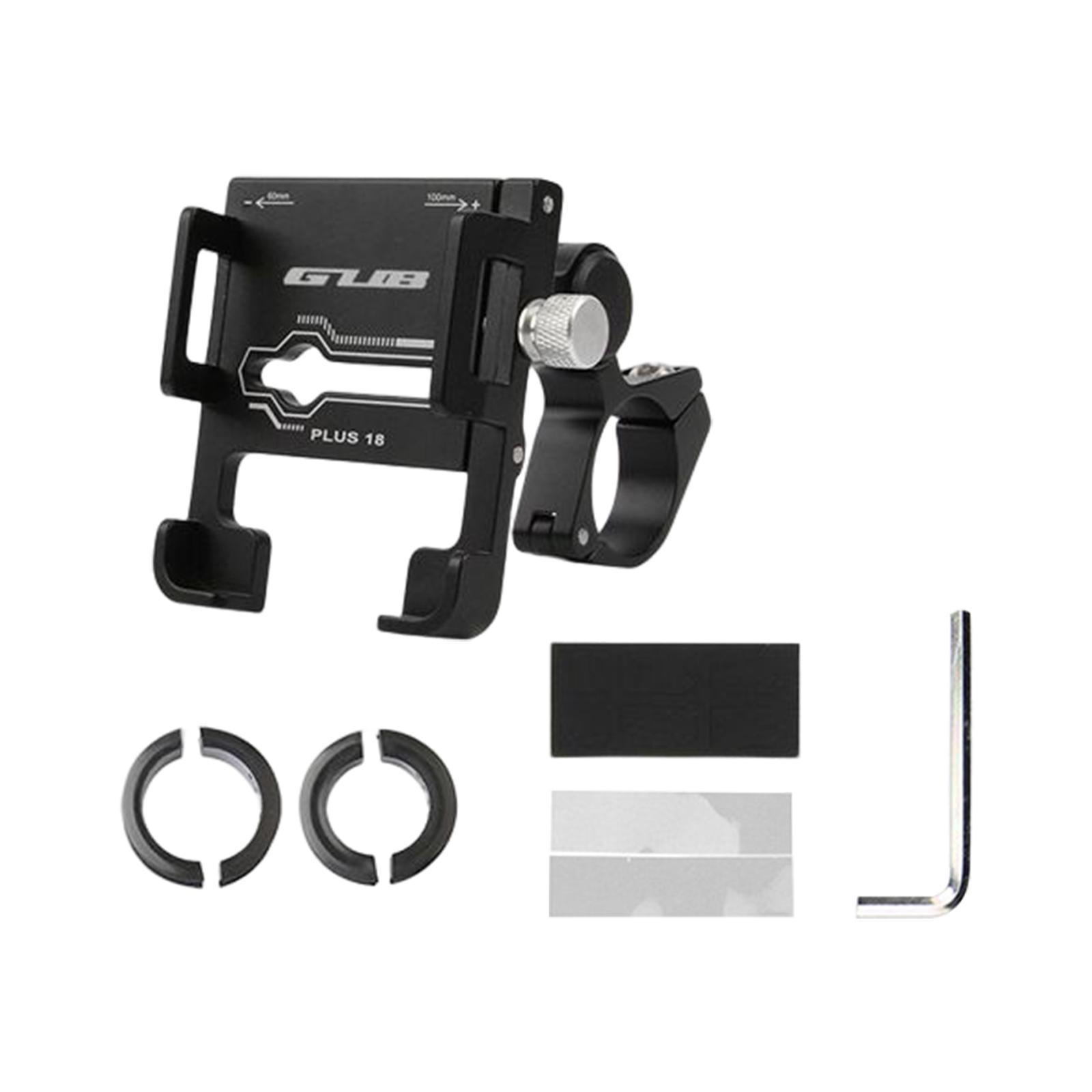 Bike Phone Mount Detachable Aluminum Alloy for Cycling Accessories Stroller