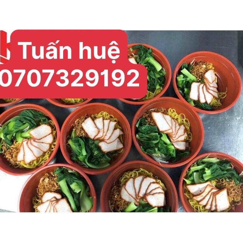 Tô nhựa đỏ đen , tô đựng thức ăn nóng lạnh có nắp