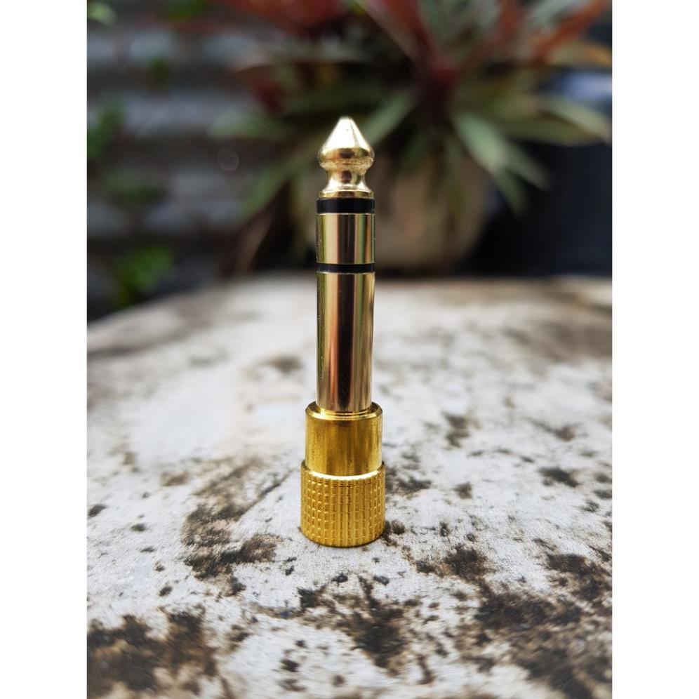 Jack chuyển đầu 6.5mm sang 3.5mm & 3.5mm sang 6.5mm | Jack chuyển đổi Guitar |