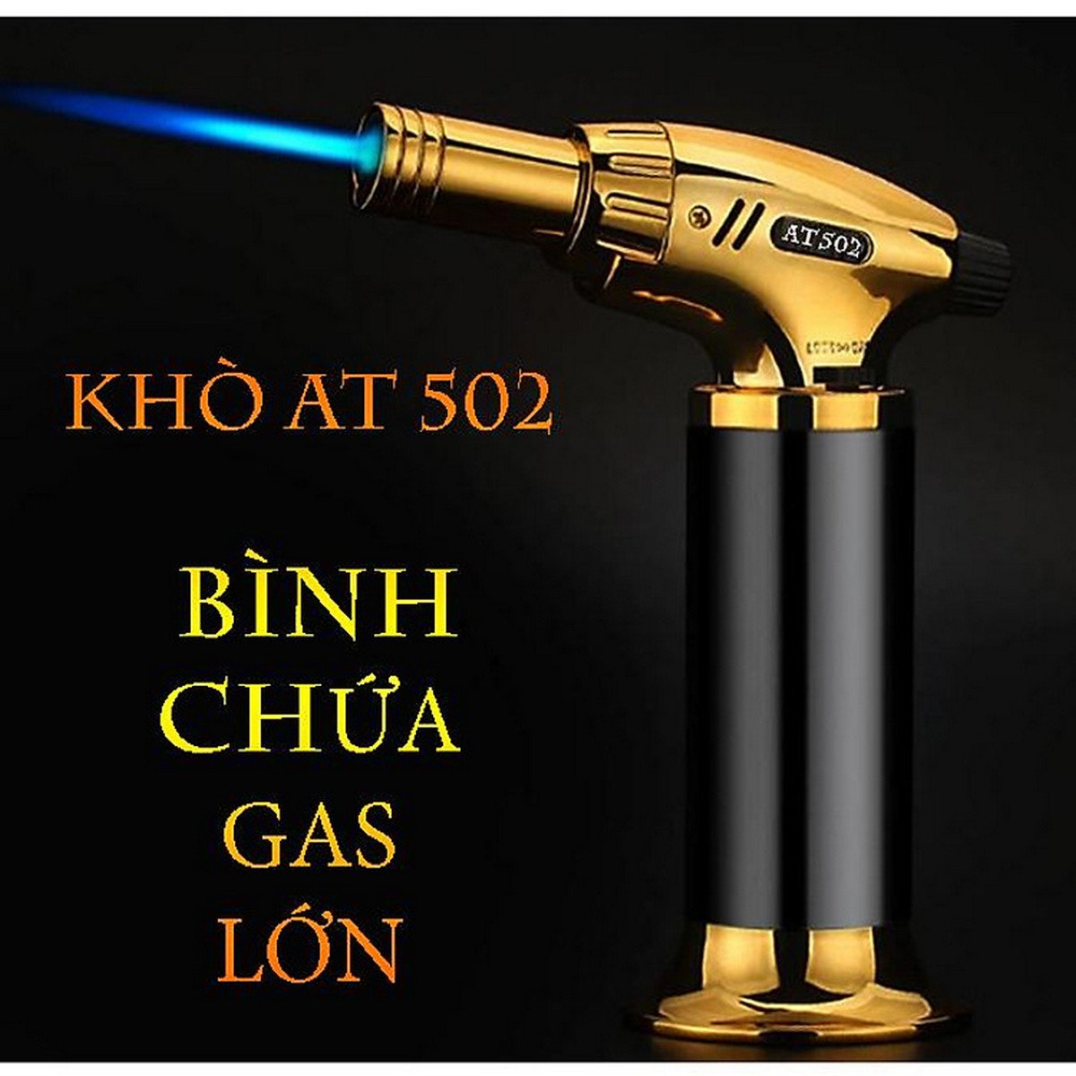 Đầu Khò Gas Lửa Khò Cầm Tay Mini AT-502 Có Chỉnh Nhiệt Độ