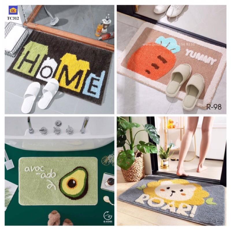 Thảm lông cừu cao cấp thảm 5d mềm mịn thảm hình thú ngộ nghĩnh