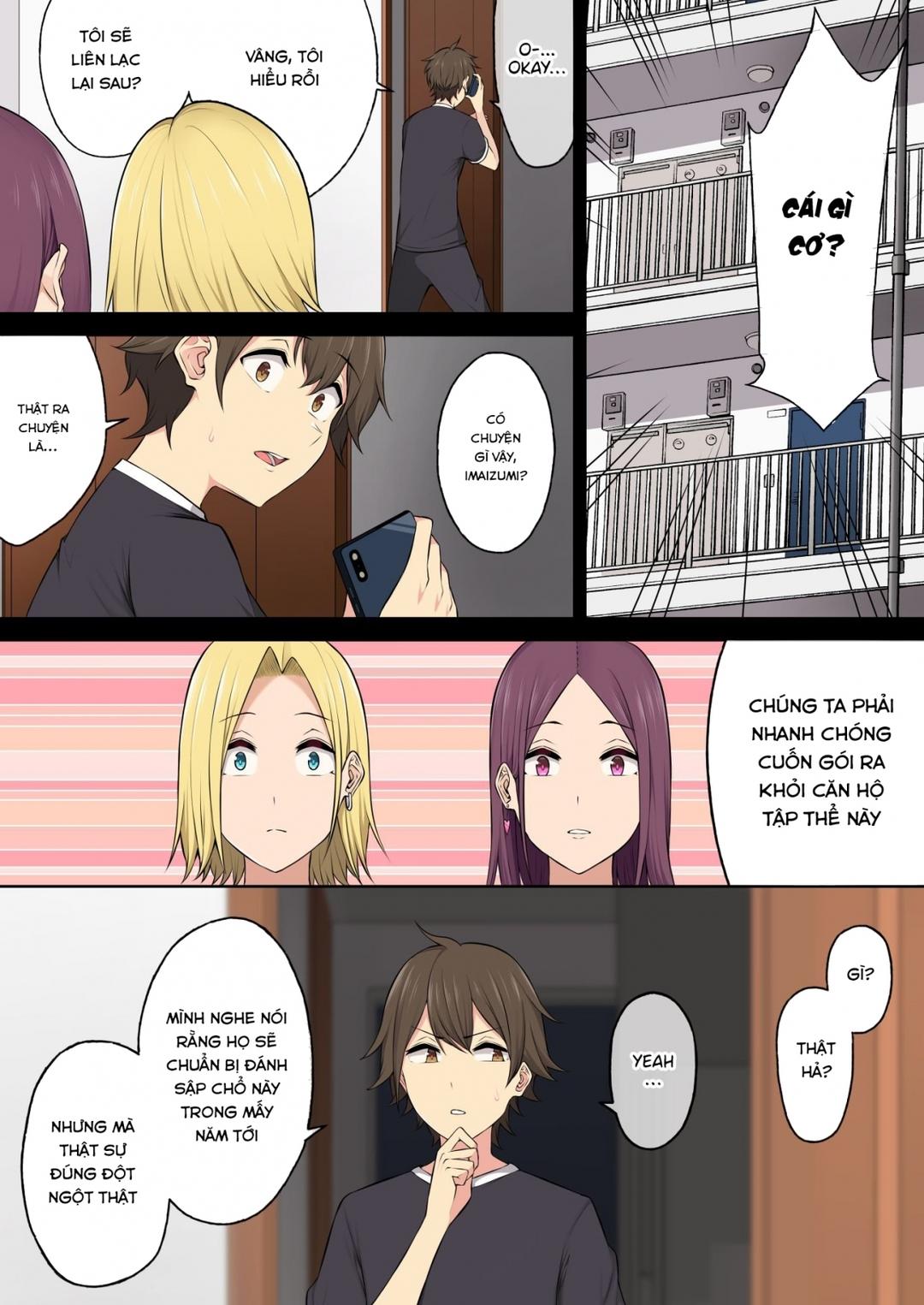 imaizumi đưa cả bầy gyaru về nhà mình chapter 4 4