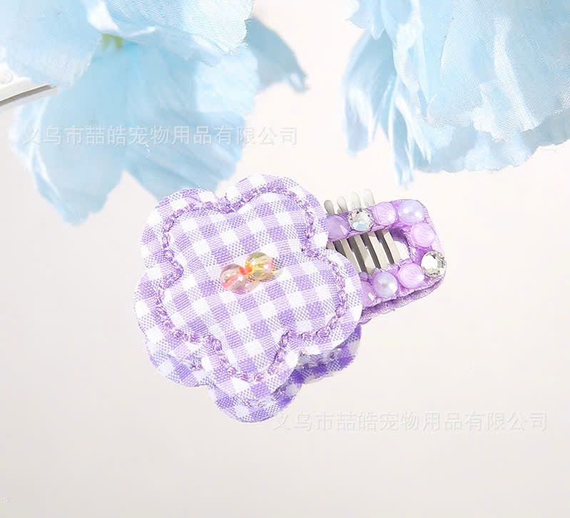 NƠ KẸP TÓC BUỘC TÓC CÀI TÓC SANG TRỌNG DỄ THƯƠNG MÃ 24 XINH XẮN CHO THÚ CƯNG CHÓ MÈO