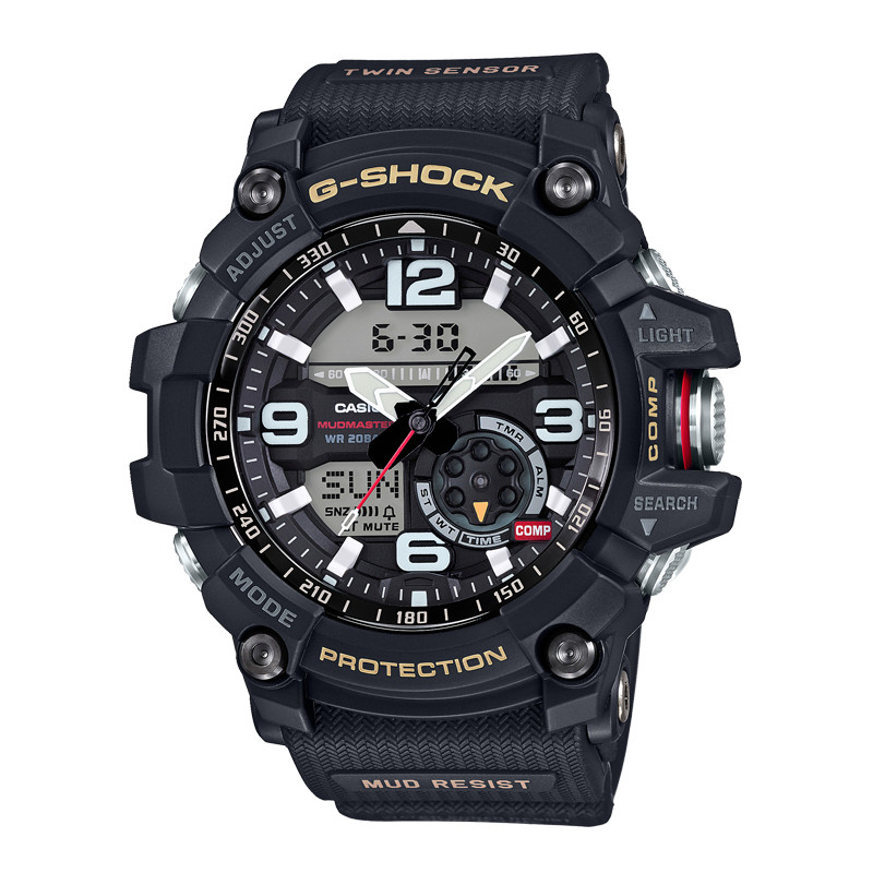 Đồng hồ nam Casio G-Shock GG-1000-1ADR Mudmaster | GG-1000-1A la bàn, đo nhiệt độ